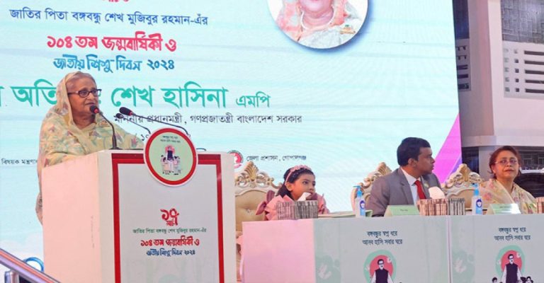 বাংলাদেশের অবস্থান নিপীড়িতদের পক্ষে: প্রধানমন্ত্রী শেখ হাসিনা