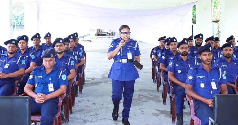 পুলিশের পদমর্যাদাভিত্তিক সাত দিন ব্যাপী দক্ষতা উন্নয়ন মূলক প্রশিক্ষণ কর্মসূচির শুভ উদ্বোধন