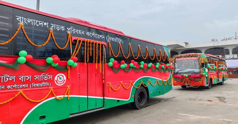 হযরত শাহজালাল আন্তর্জাতিক বিমানবন্দরে চালু হলো শাটল বাস