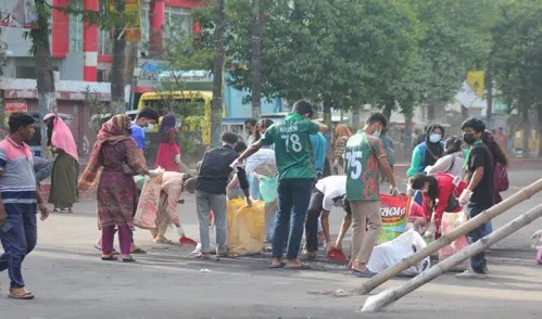 মুন্সীগঞ্জে শিক্ষার্থীদের পরিচ্ছন্ন অভিযান কার্যক্রম কর্মসূচি